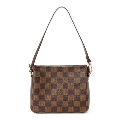 Louis Vuitton Damier Ebene Trousse Make Up Bag Pochette 1 of 10
