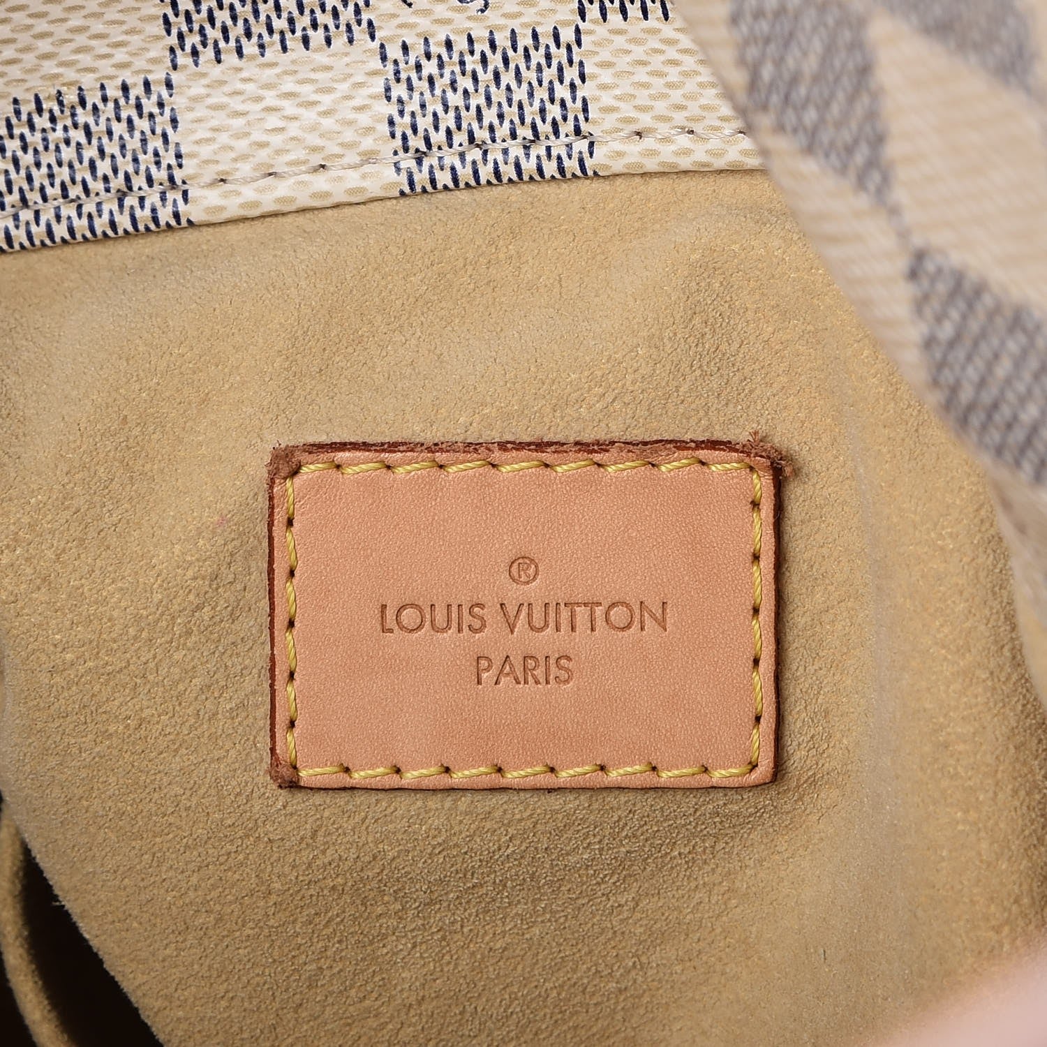 Louis Vuitton Damier Azur Artsy MM 6 of 7