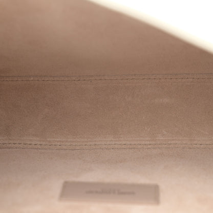 Saint Laurent Smooth Calfskin Le 5 A 7 Hobo Blanc Vintage 5 of 10