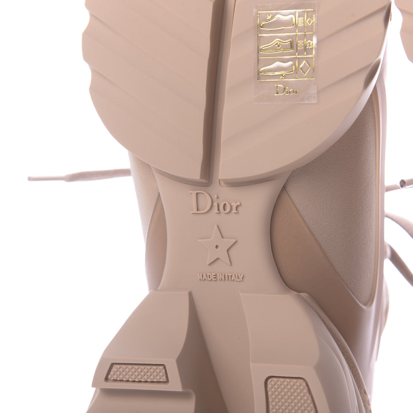 Neoprene Rubber Womens D-Connect Sneakers 37 Nude