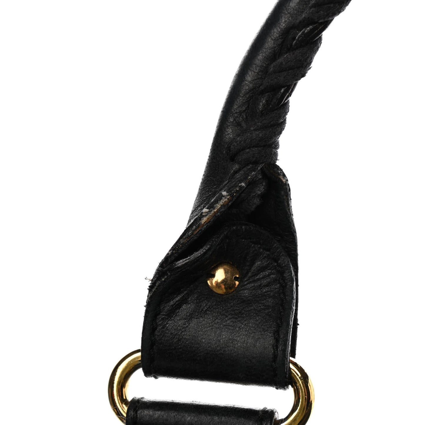 Agneau Giant 21 Gold Hardware Work Black