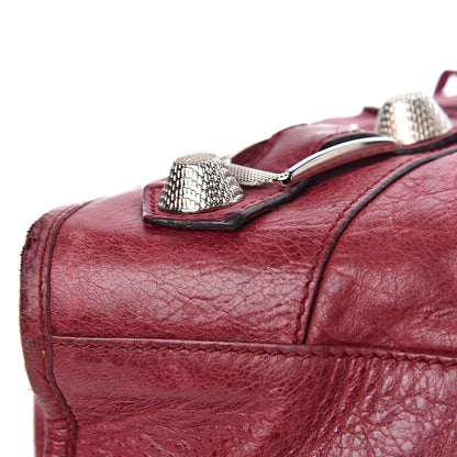 Balenciaga Agneau Giant 21 Silver Hardware City Pourpre 20 of 23