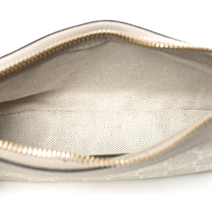 Gucci GG Supreme Monogram Textured Dollar Calfskin Web Mini Ophidia GG Handbag Beige Mystic White Oatmeal 6 of 10