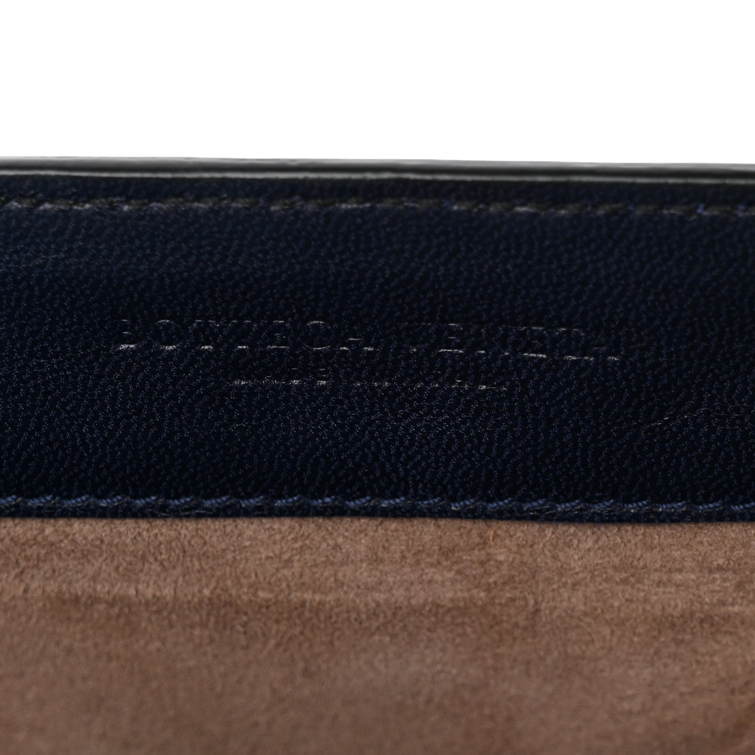 Bottega Veneta French Calfskin Intrecciato City Knot Bag Sapphire 6 of 9