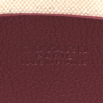 Goyard Goyardine Plumet Wallet Clutch Burgundy 8 of 11