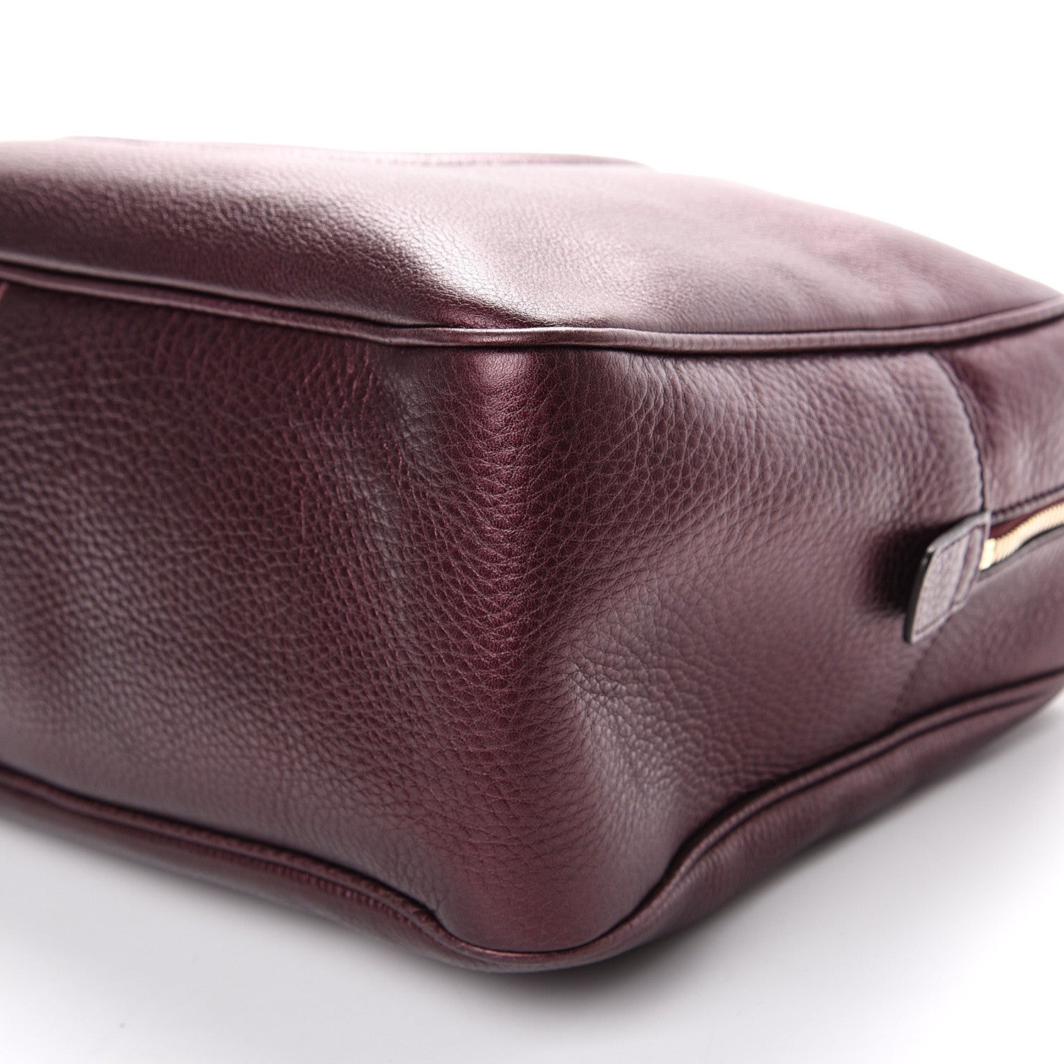 Gucci Metallic Cellarius Calfskin Medium Soho Bowler Classic Burgundy 8 of 10