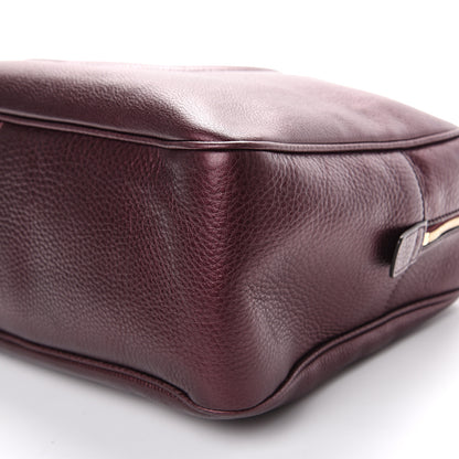 Gucci Metallic Cellarius Calfskin Medium Soho Bowler Classic Burgundy 8 of 10