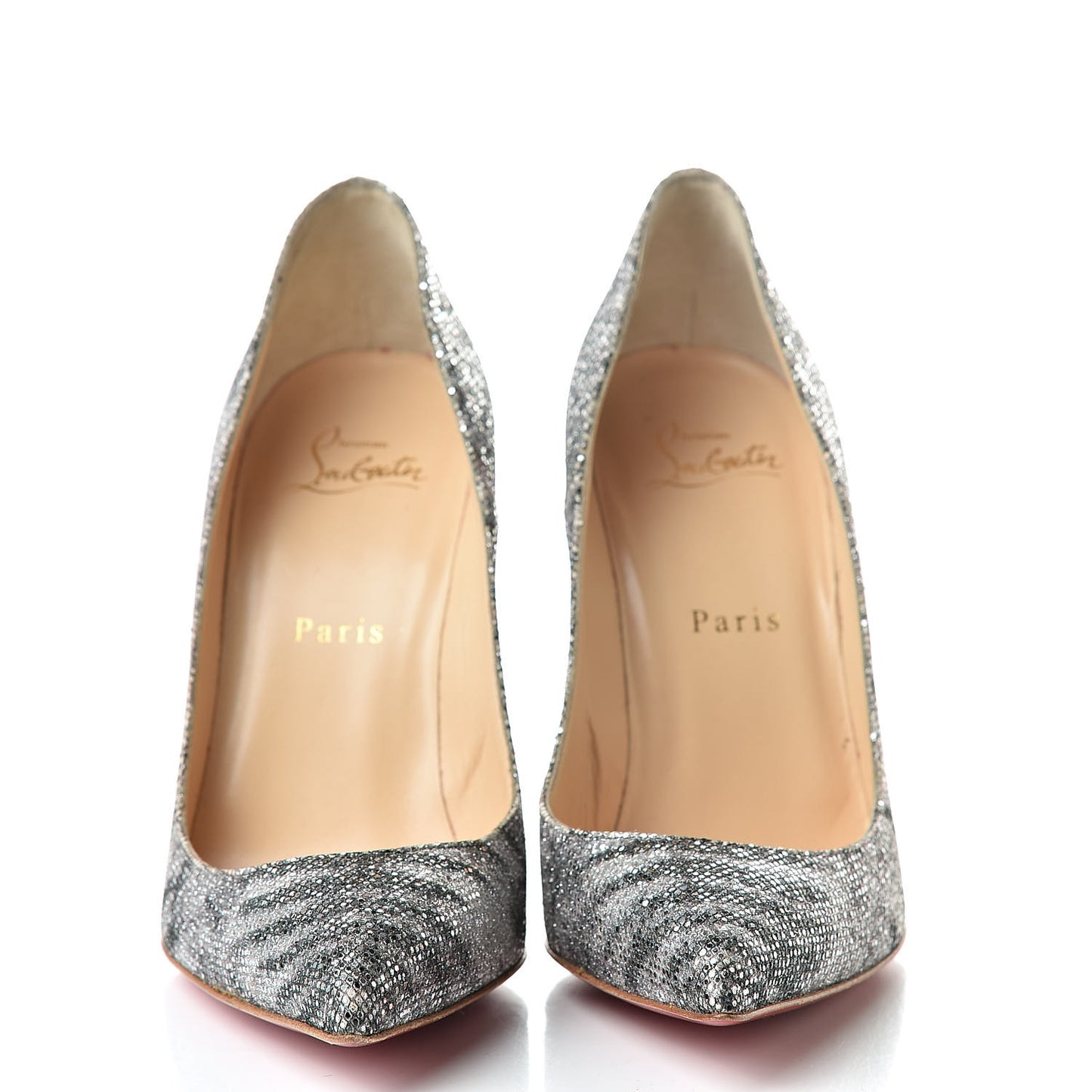 Glitter Sirene Pigalle Follies 100 Pumps 37.5 Silver