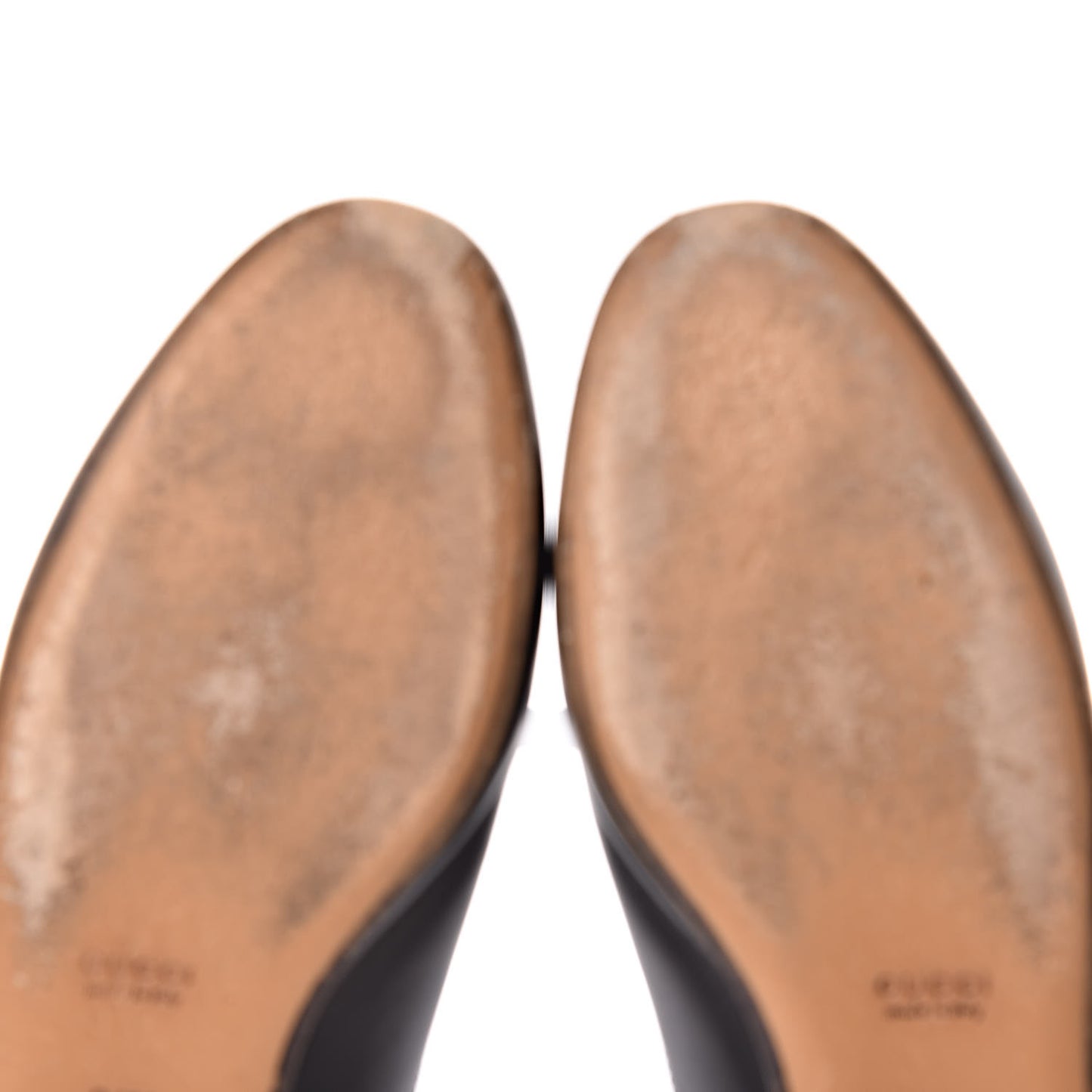 Calfskin Womens Princetown Slippers 34.5 Black