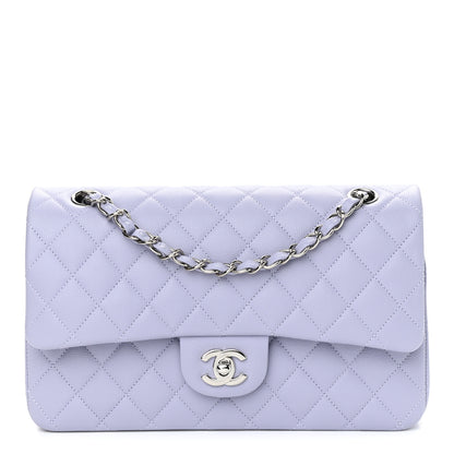 Chanel Caviar Quilted Medium Double Flap Light Purple 1 of 11