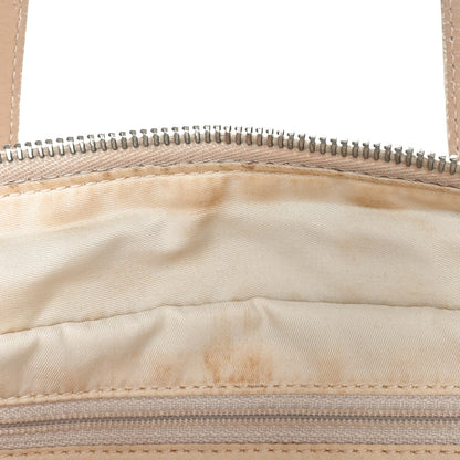 Chanel Nylon Travel Bowler Beige 13 of 13