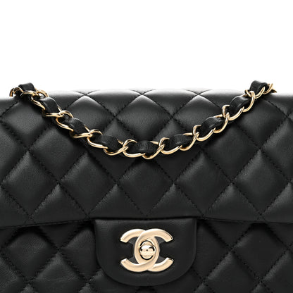 Chanel Lambskin Quilted Mini Rectangular Flap Black 8 of 11