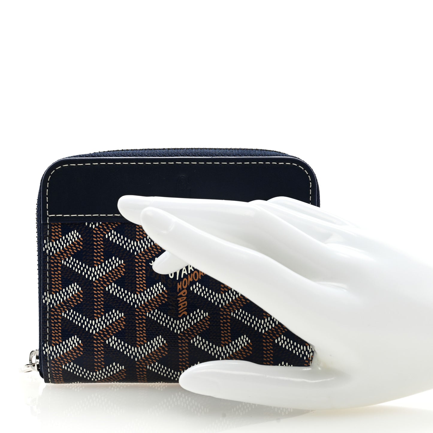 Goyardine Matignon PM Wallet Navy