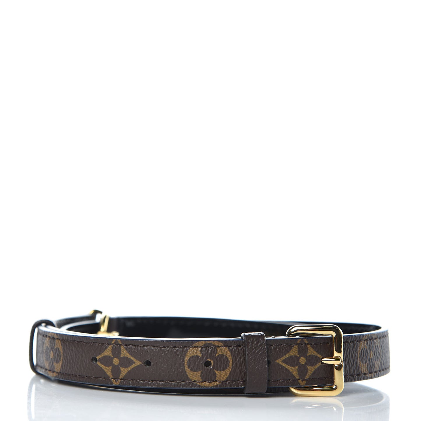 Patent Monogram Cherrywood Adjustable Strap Black