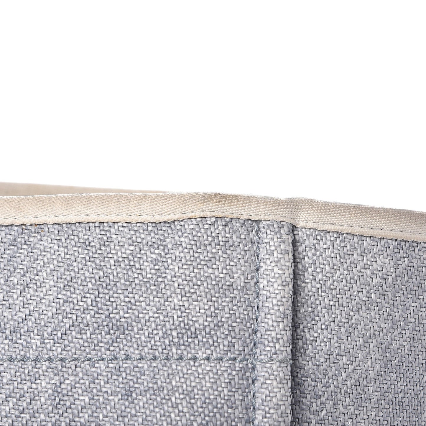 Canvas Extra Large Deauville Tote Light Blue