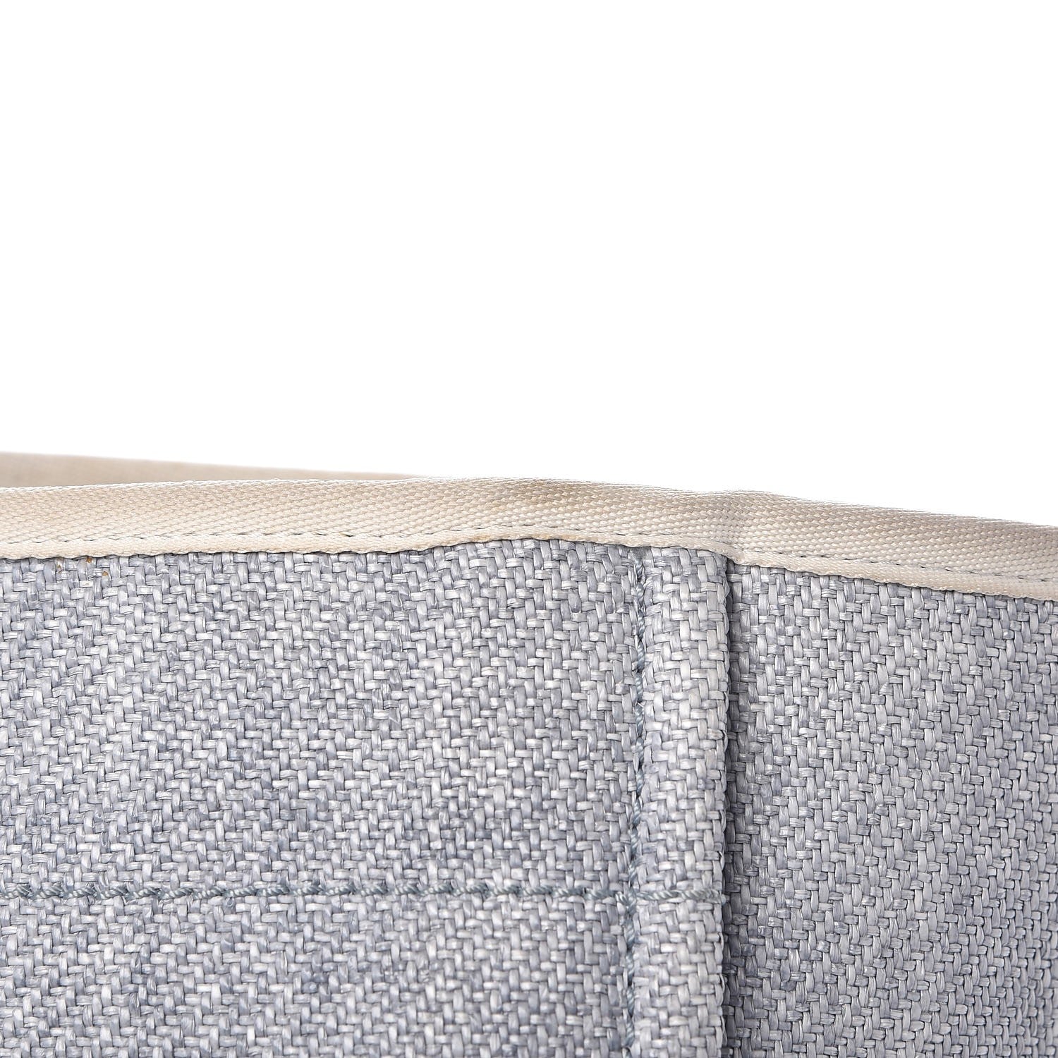 Chanel Canvas Extra Large Deauville Tote Light Blue 12 of 18