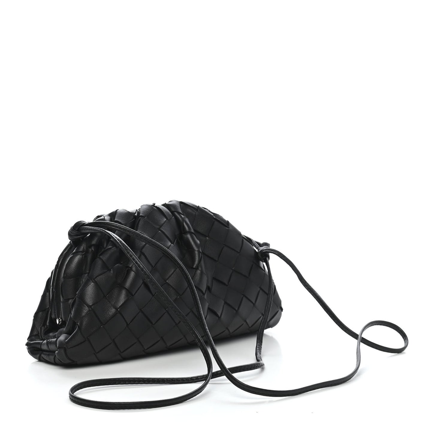 Nappa Intrecciato The Mini Pouch Black