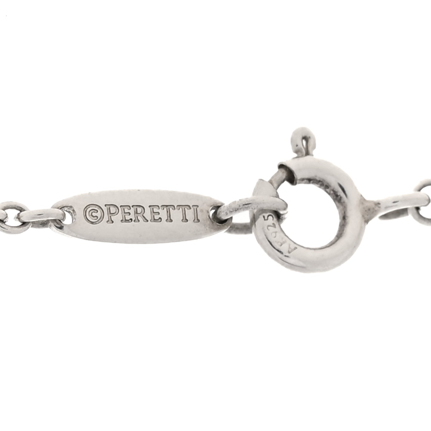 Sterling Silver Elsa Peretti Scorpion Pendant Necklace