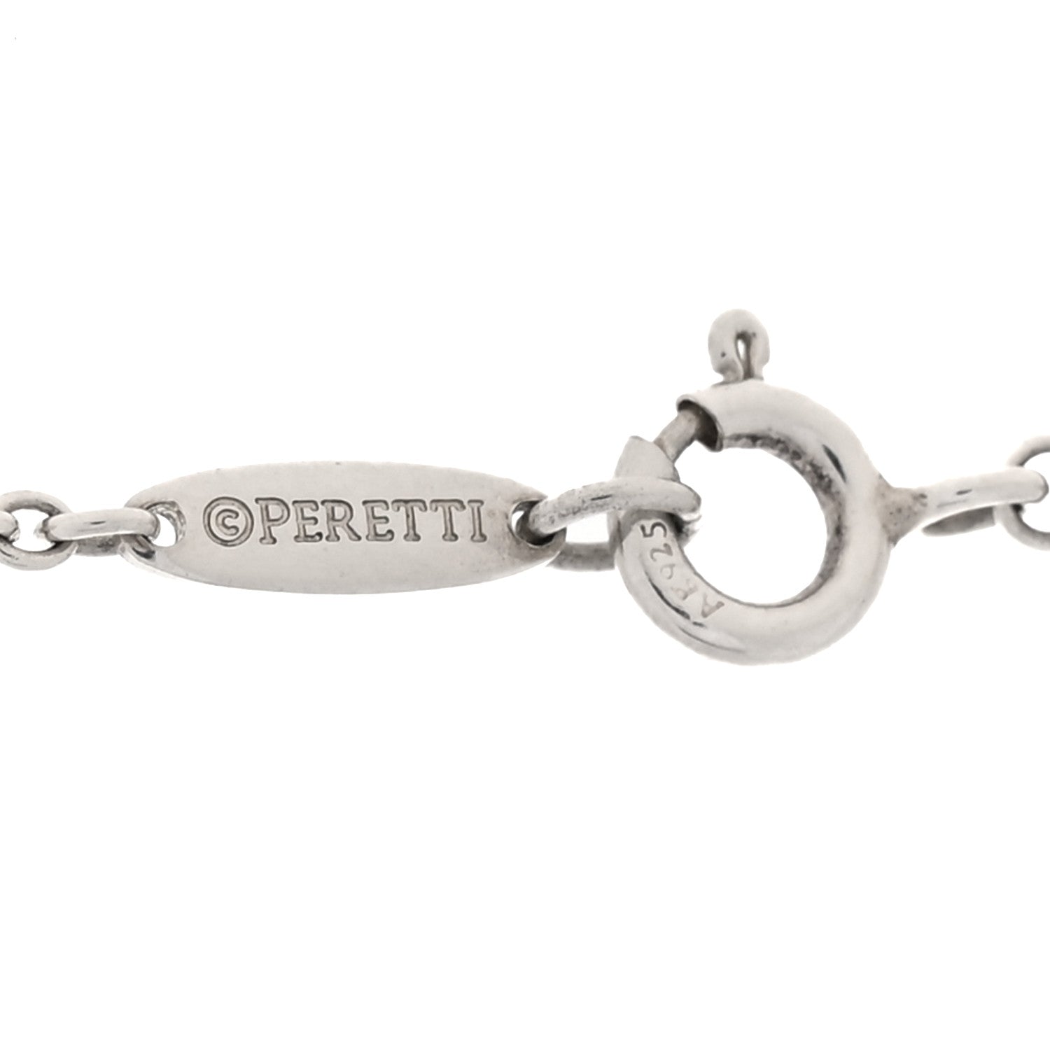 Tiffany Sterling Silver Elsa Peretti Scorpion Pendant Necklace 5 of 6