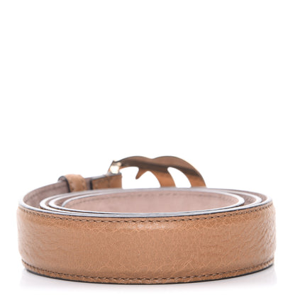 Gucci Calfskin Double G Belt 90 36 Brown 3 of 9