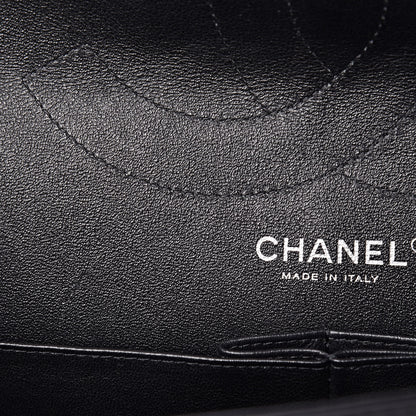 Chanel Distressed Patent Quilted 2.55 Reissue 227 Flap Black 14 of 17