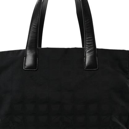 Chanel Nylon Large Travel Tote Black 8 of 10