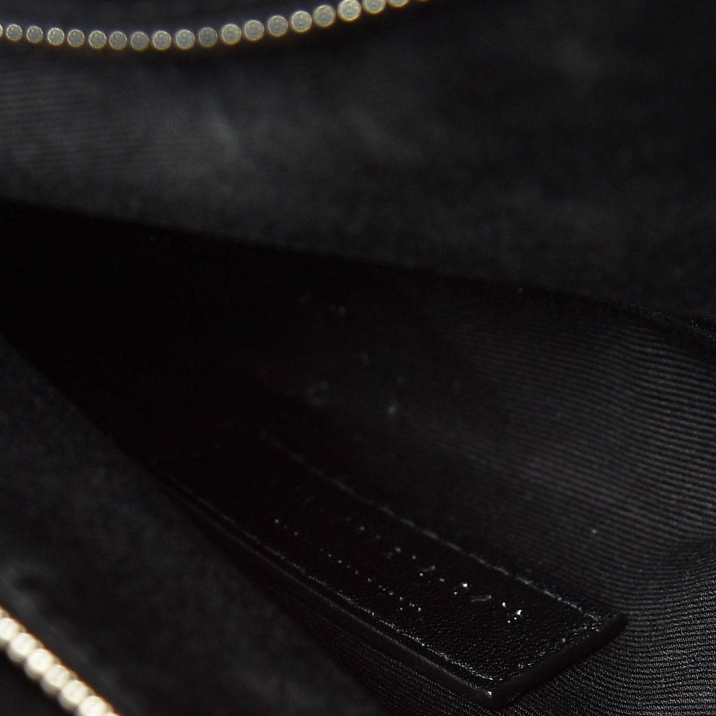 Calfskin Y Quilted Monogram Medium Loulou Chain Satchel Black