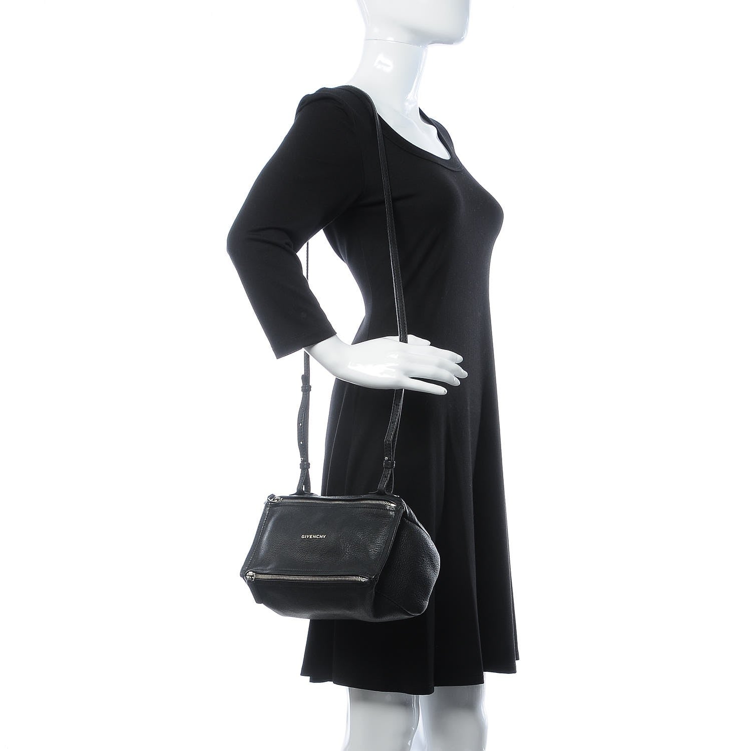 Givenchy Sugar Goatskin Mini Pandora Black 2 of 13