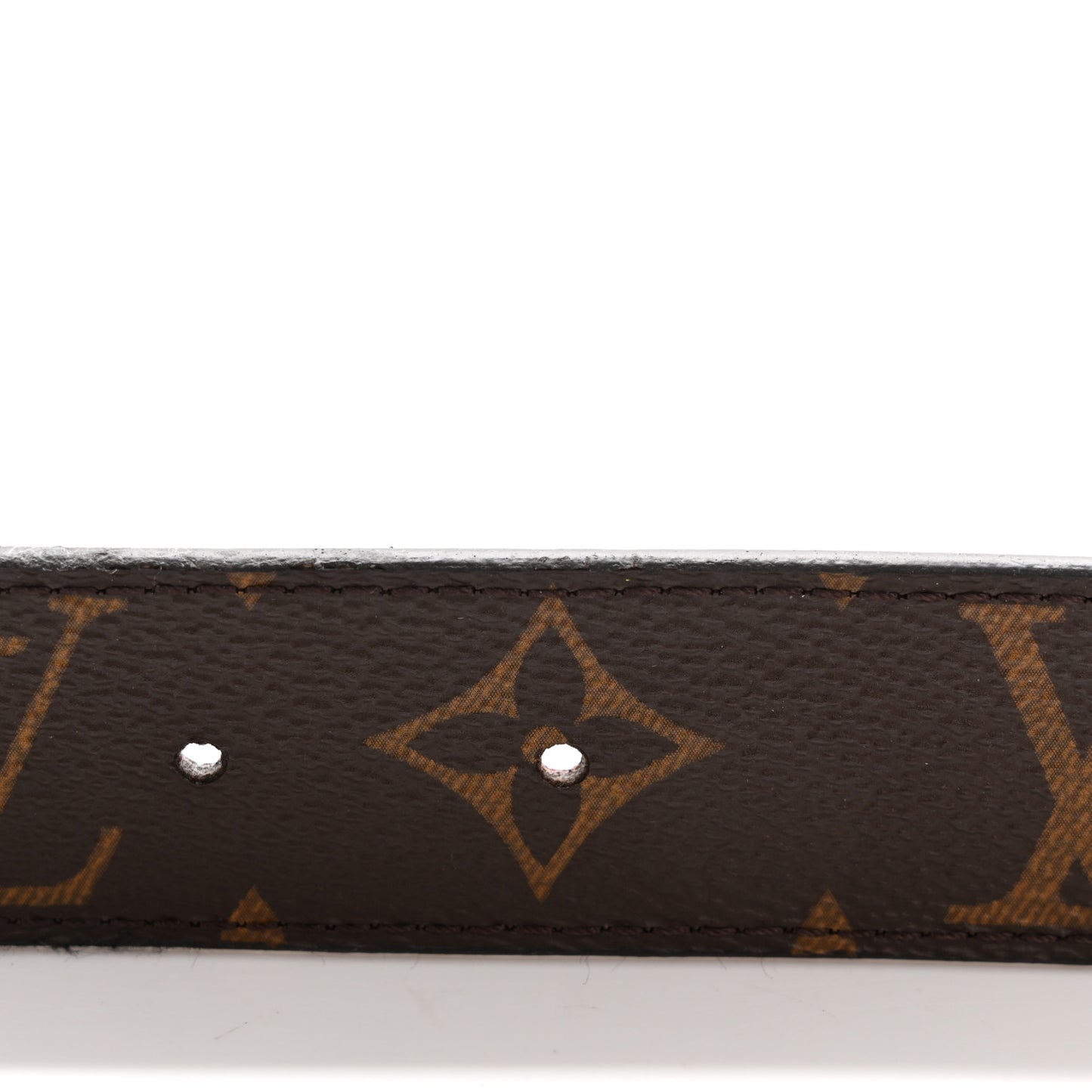 Calfskin Monogram 30mm LV Initiales Reversible Belt 90 36 Coquelicot