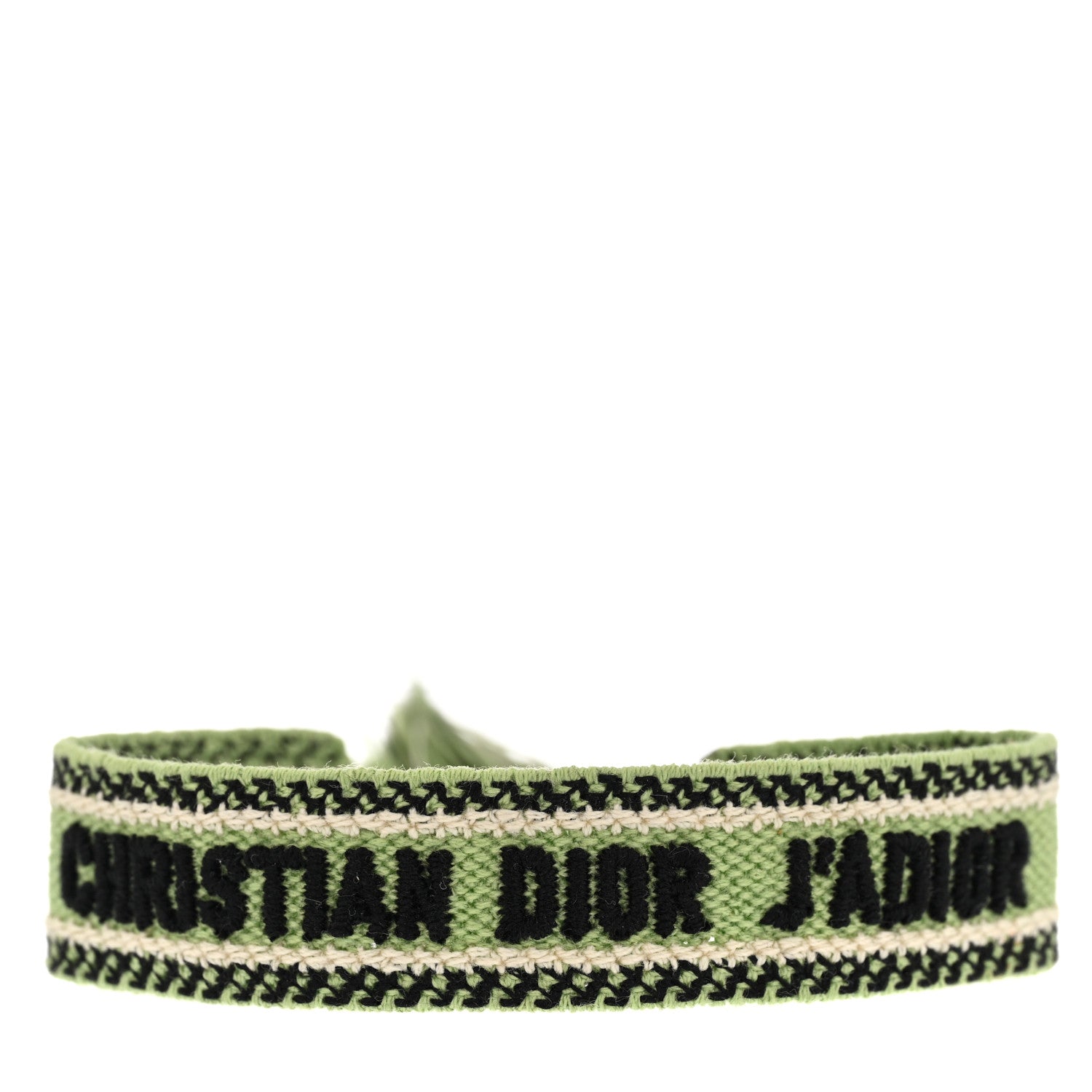 Christian Dior Woven Cotton J'Adior Friendship Bracelet Set 7 of 8