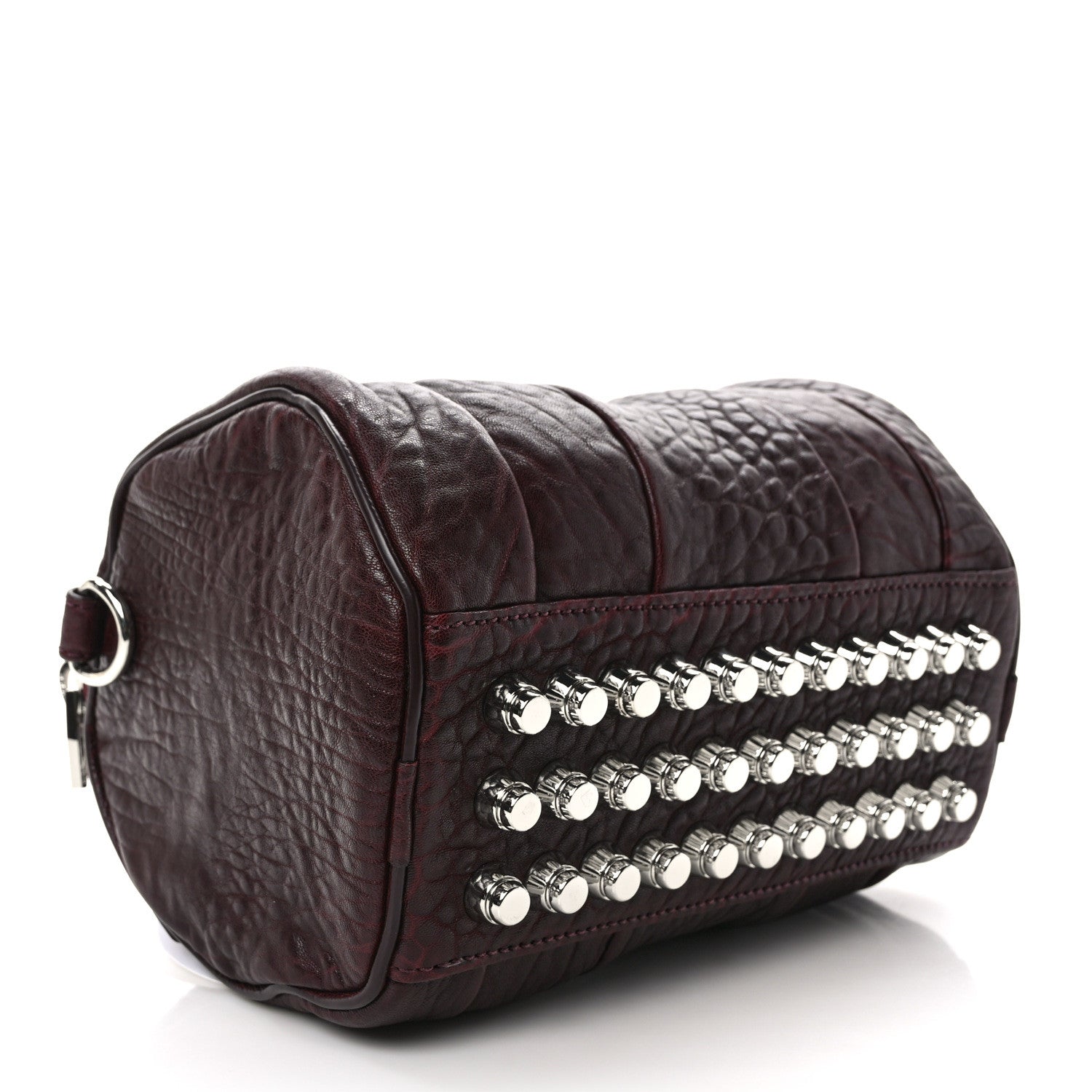 Alexander Wang Pebbled Calfskin Mini Rockie Matte Beet 4 of 8