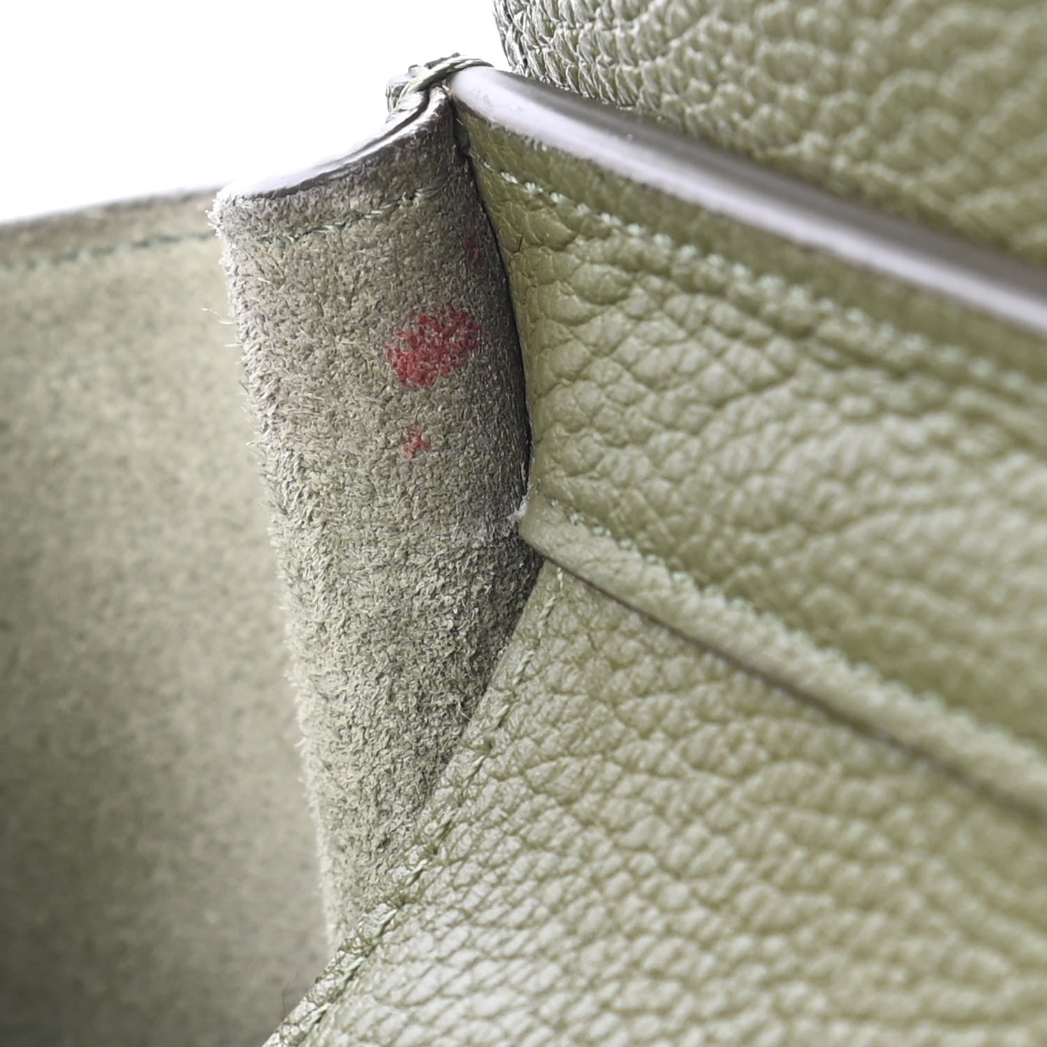 Celine Drummed Calfskin Micro Luggage Light Khaki 11 of 11