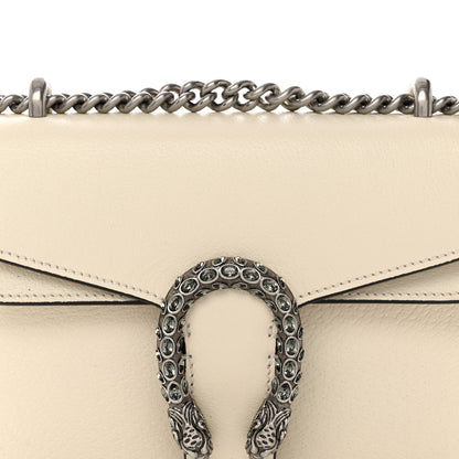 Gucci Textured Calfskin Crystal Mini Dionysus Shoulder Bag Mystic White 9 of 16