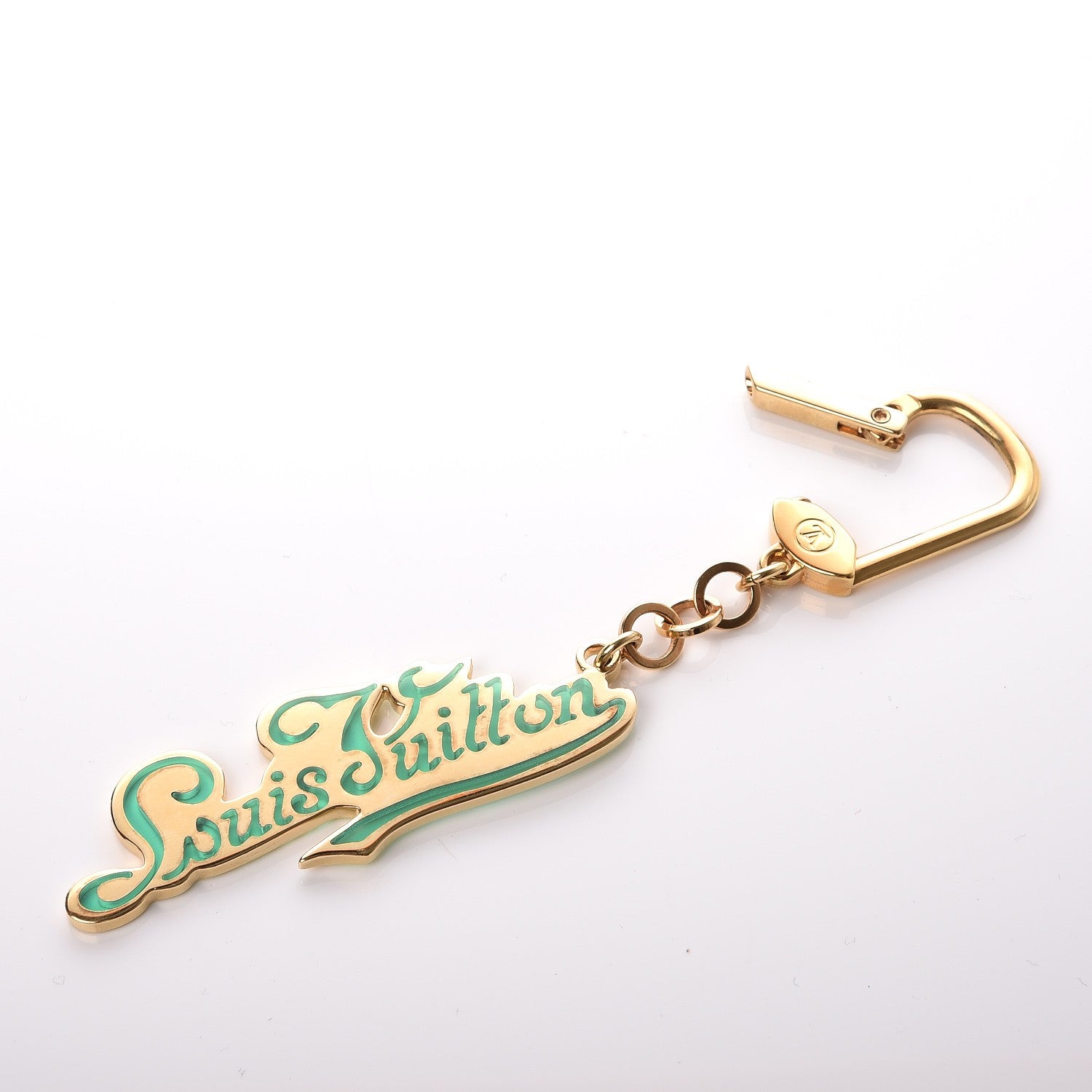 Louis Vuitton Legende Key Chain Bag Charm Vert 2 of 4