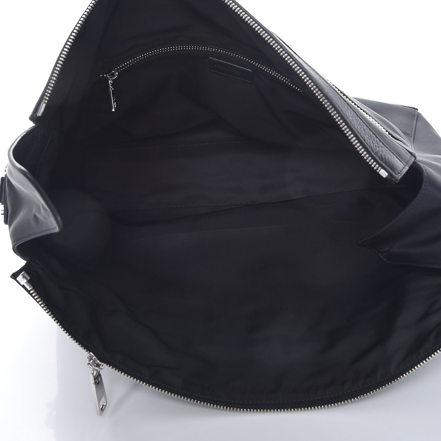 Nylon Messenger Black