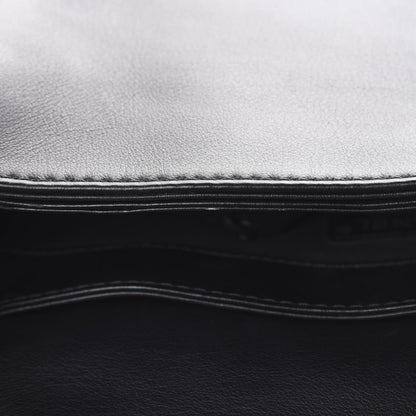 Chanel Calfskin Enchained Medium Boy Flap Black 10 of 12