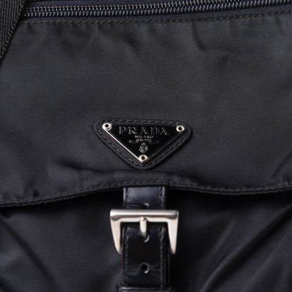 Prada Nylon Vela Messenger Black 7 of 9