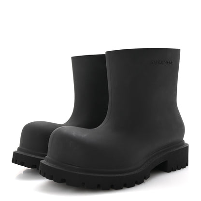 Balenciaga Rubber Steroid Bootie 37 Black 4 of 8