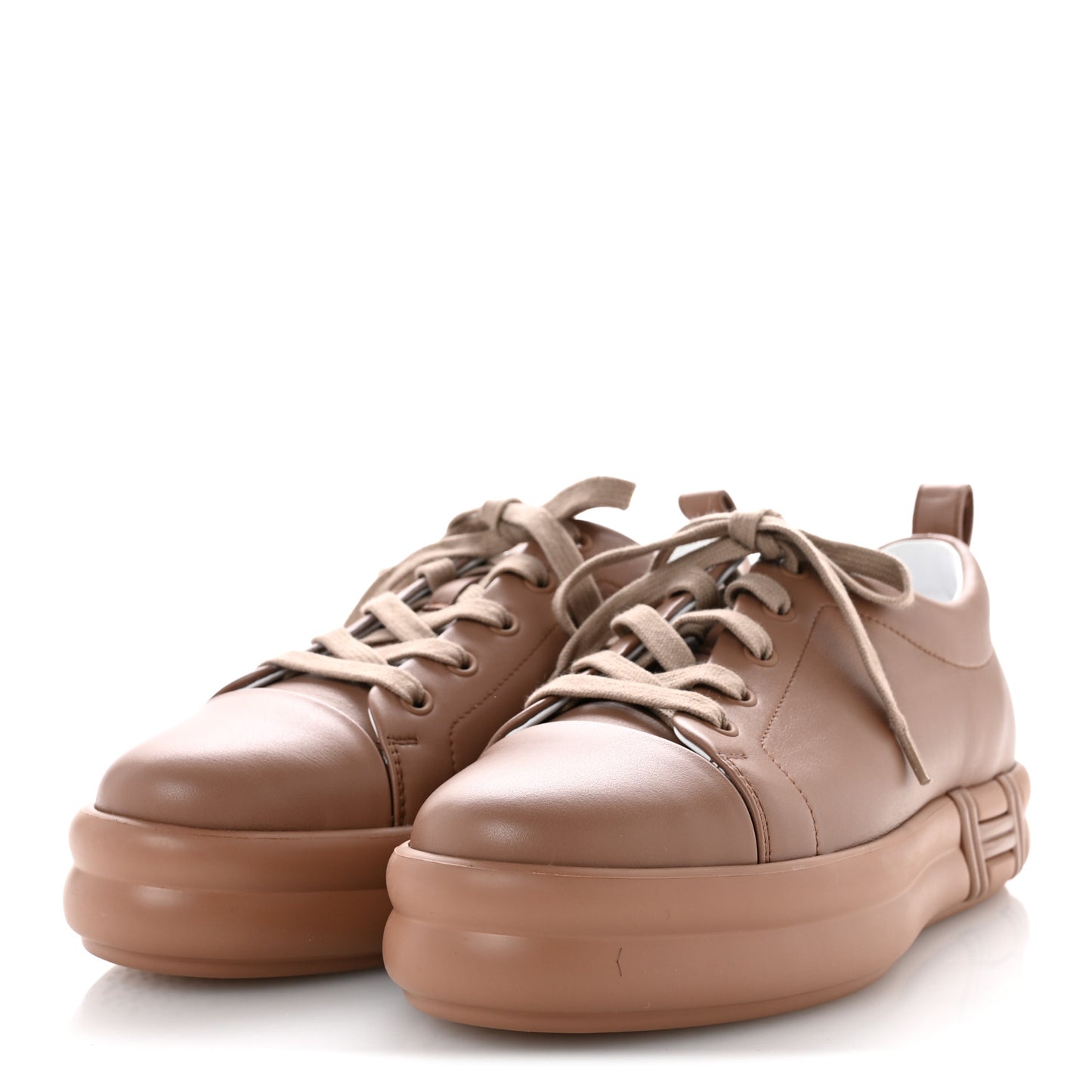 Calfskin Womens Happy Sneakers 39 Rose Perle