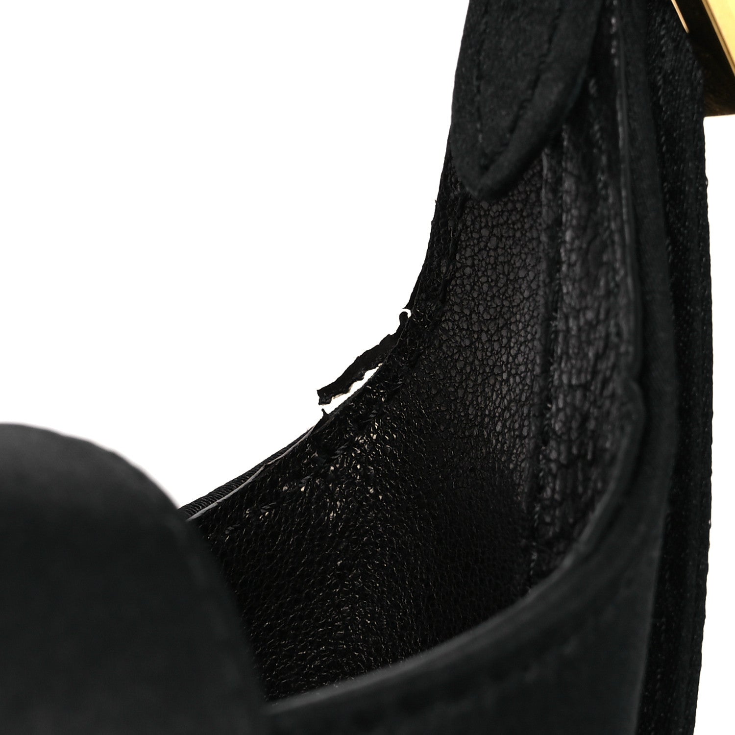 Lanvin Satin Sequin Small Swan Bucket Bag  Black 14 of 14