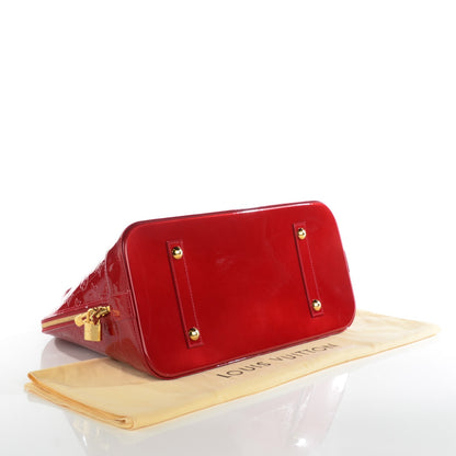Louis Vuitton Vernis Alma GM Pomme D'Amour 4 of 7