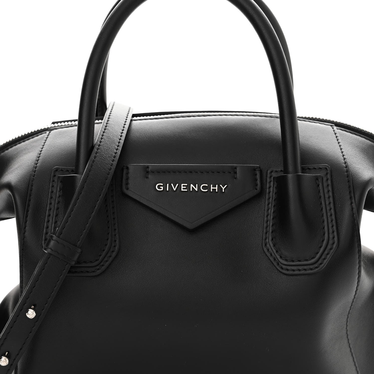 Givenchy Smooth Calfskin Small Soft Antigona Black 7 of 9