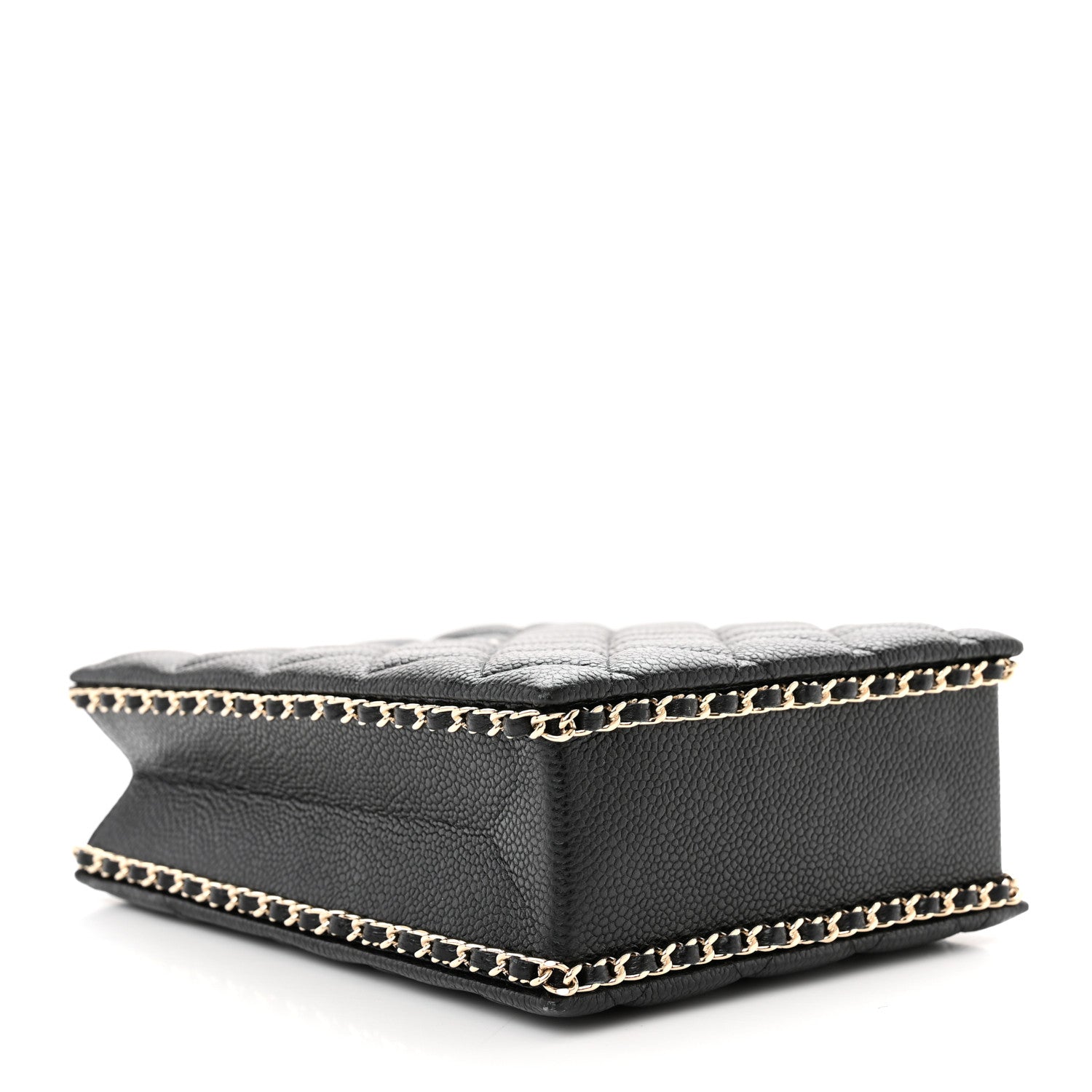 Chanel Caviar Quilted Evening Box Bag Black 4 of 11