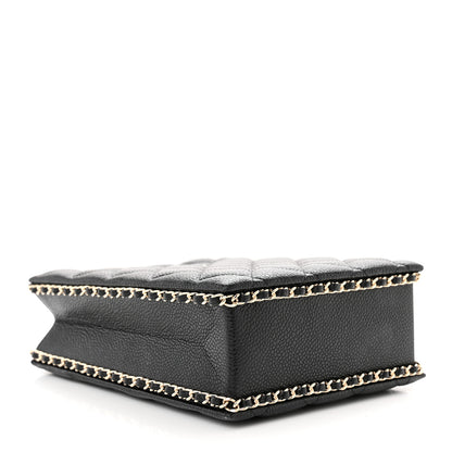 Chanel Caviar Quilted Evening Box Bag Black 4 of 11