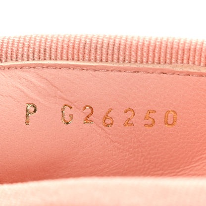 Chanel Lambskin Quilted CC Cap Toe Ballerina Flats 39 Light Pink 9 of 10