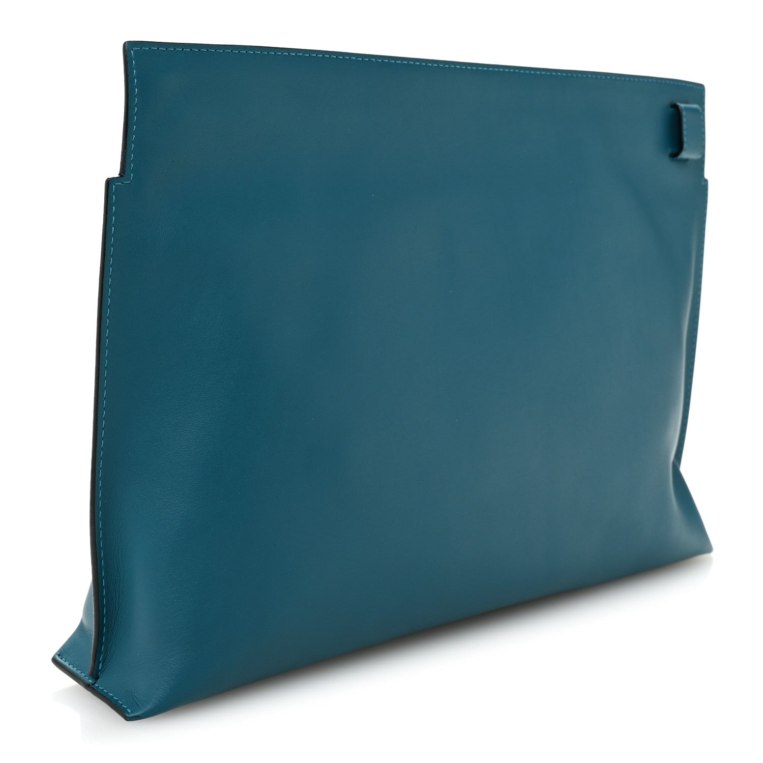 Loewe Calfskin T Pouch Lagoon Blue 3 of 10