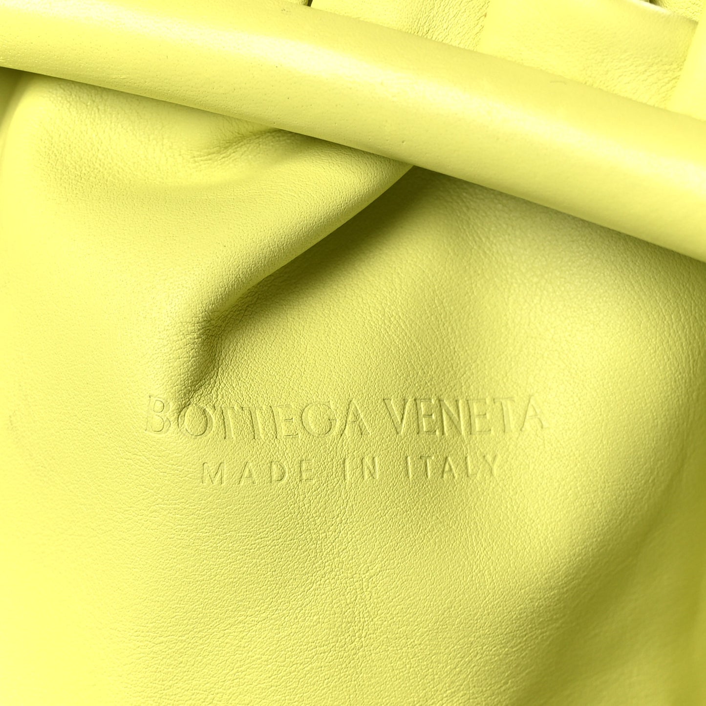 Smooth Butter Calf The Pouch Oversized Clutch Kiwi