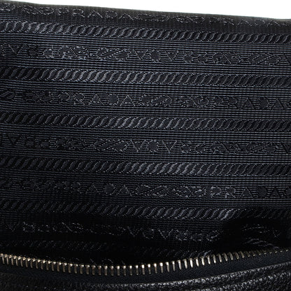 Prada Vitello Phenix Hobo Nero Black 9 of 10