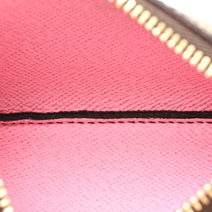 Louis Vuitton Monogram 2022 Christmas Animation Paris Key Pouch Pink 5 of 10