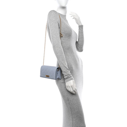 Louis Vuitton Monogram Lily Wallet On Chain Blue Hour 2 of 10